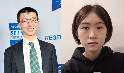 Rupert Li and Audrey Xie