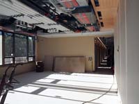 Fall 2015 Construction Photo of Room and Corridor