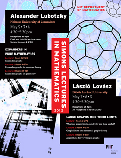 Simons Lecture Poster 2012