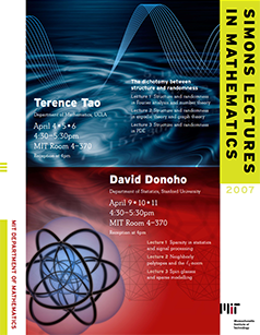 Simons Lecture Poster 2007