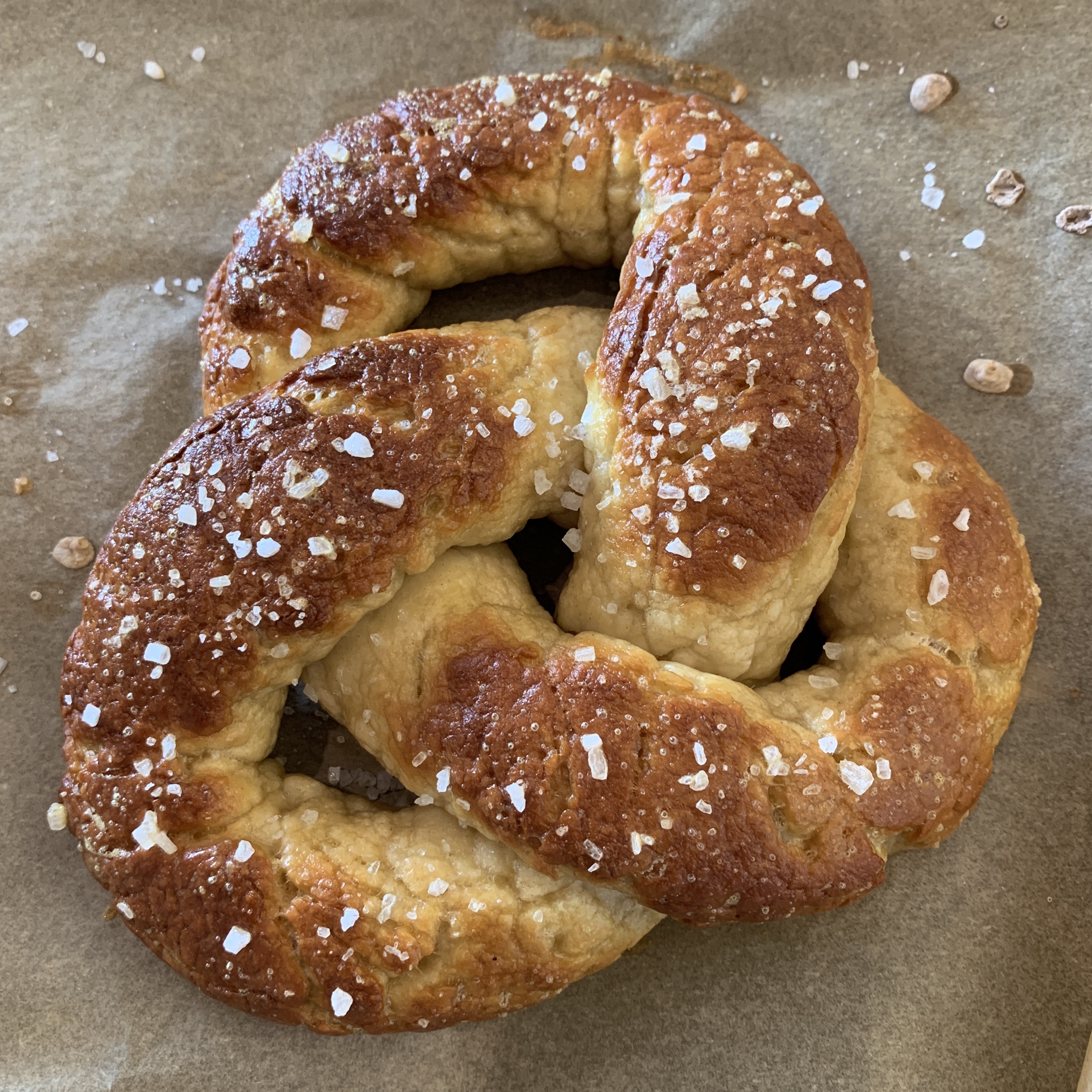 a pretzel trefoil knot