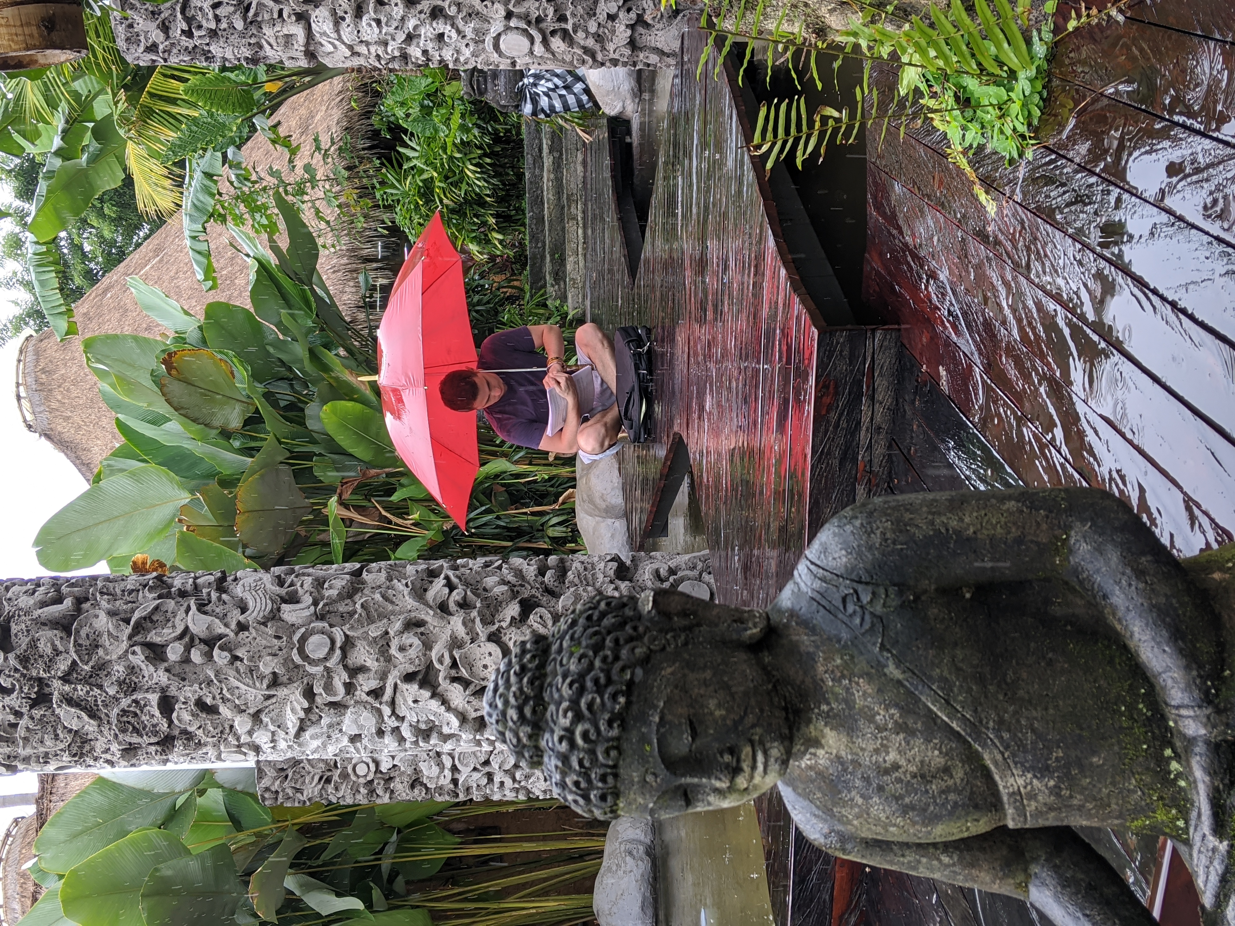 Grading under the rain